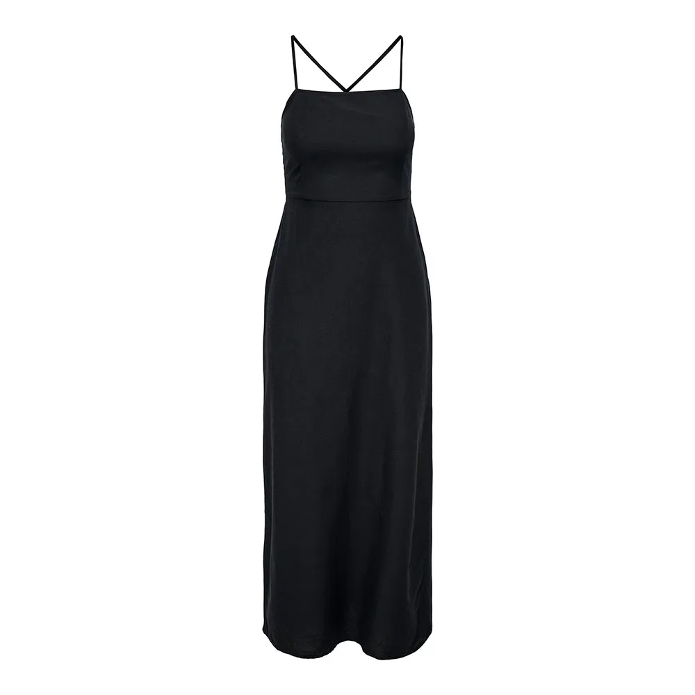 

Платье Only Jakiri Linen sleeveless midi, черный