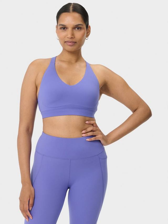

Спортивный бюстгальтер Power Pulse Sweaty Betty, Aura Blue