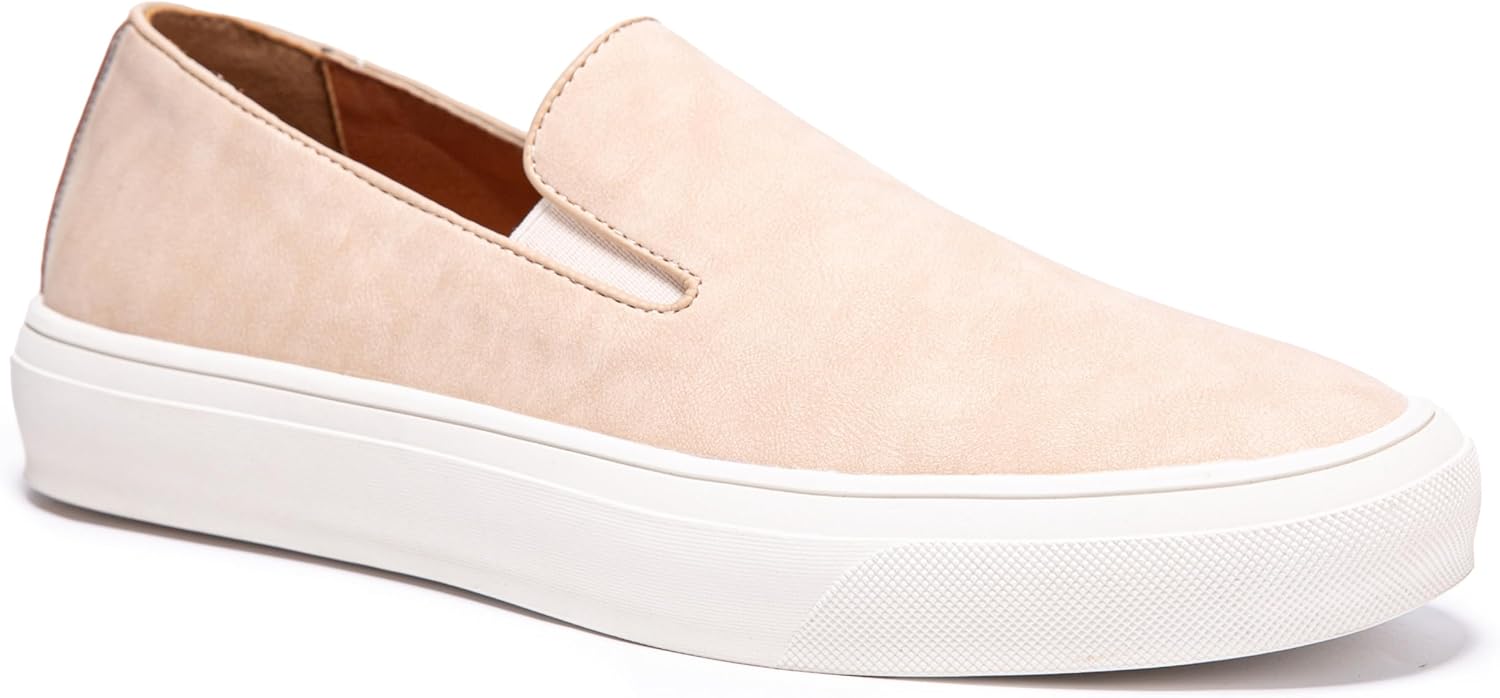 

Повседневные слипоны на платформе, черная искусственная кожа, белая резиновая подошва Tuosaier