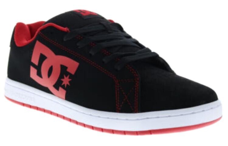 Кроссовки DC Shoes Skateboarding Shoes Men Low-top Black/Red, черный/красный — фото 4
