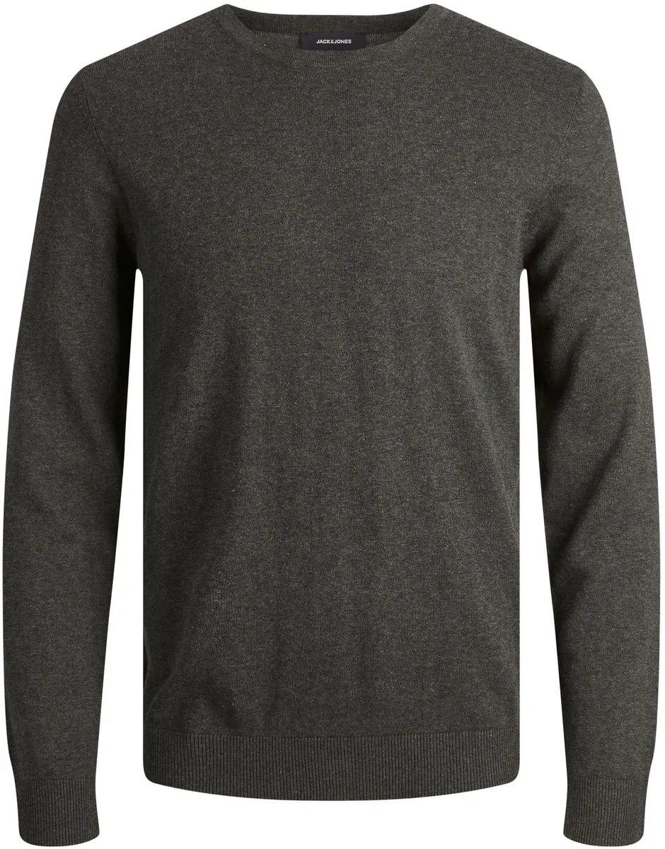 

Свитер с круглым вырезом Jack & Jones "EMIL KNIT", цвет Dunkelgrau-Meliert