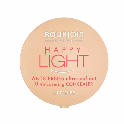 

HAPPY LIGHT Ультрапокрывающий консилер 21 Ivoire Bourjois