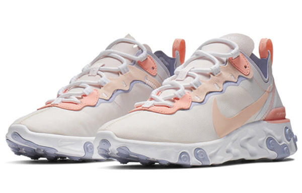 Кроссовки реагируют на элемент 55 Nike, белый — фото 3