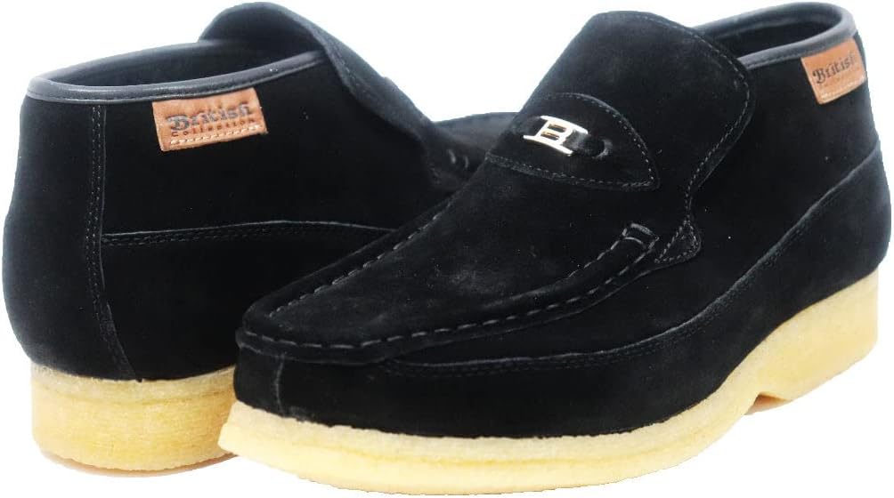 

Мужские кожаные туфли British Collection BWB длиной до щиколотки, черный