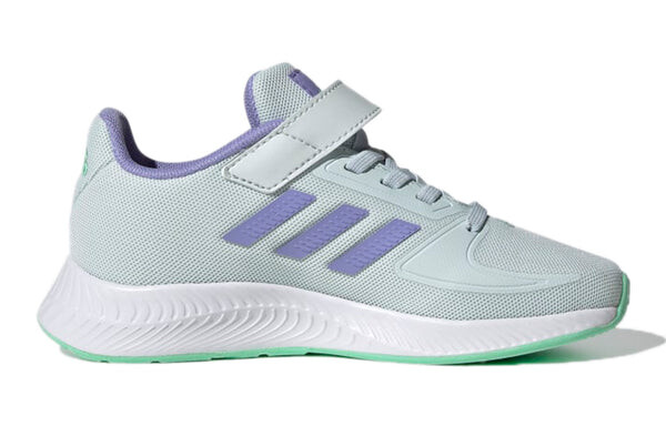 Кроссовки runfalcon 20k низкие дышащие Adidas, серый — фото 2