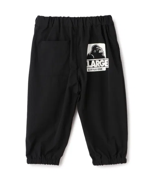 Детские спортивные штаны XLARGE KIDS с логотипом красные — фото 2