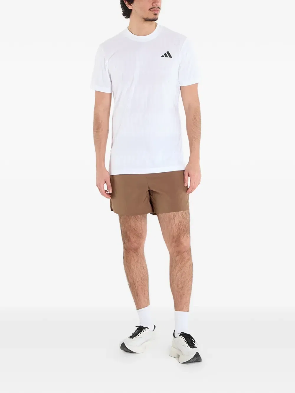 Футболка Climacool + Airchill Freelift Adidas, белый — фото 2