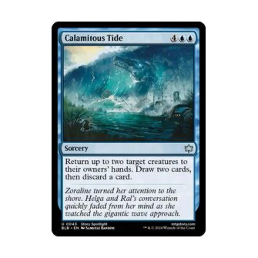 

CCG Бедственный прилив (U), MTG - Bloomburrow
