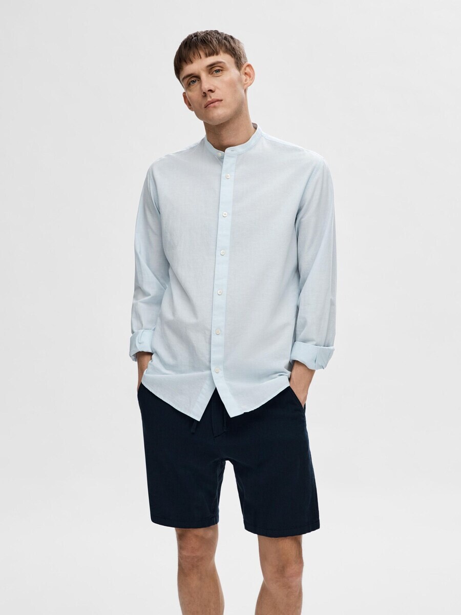 

Повседневная рубашка SELECTED HOMME Regular fit Button Up Shirt, синий