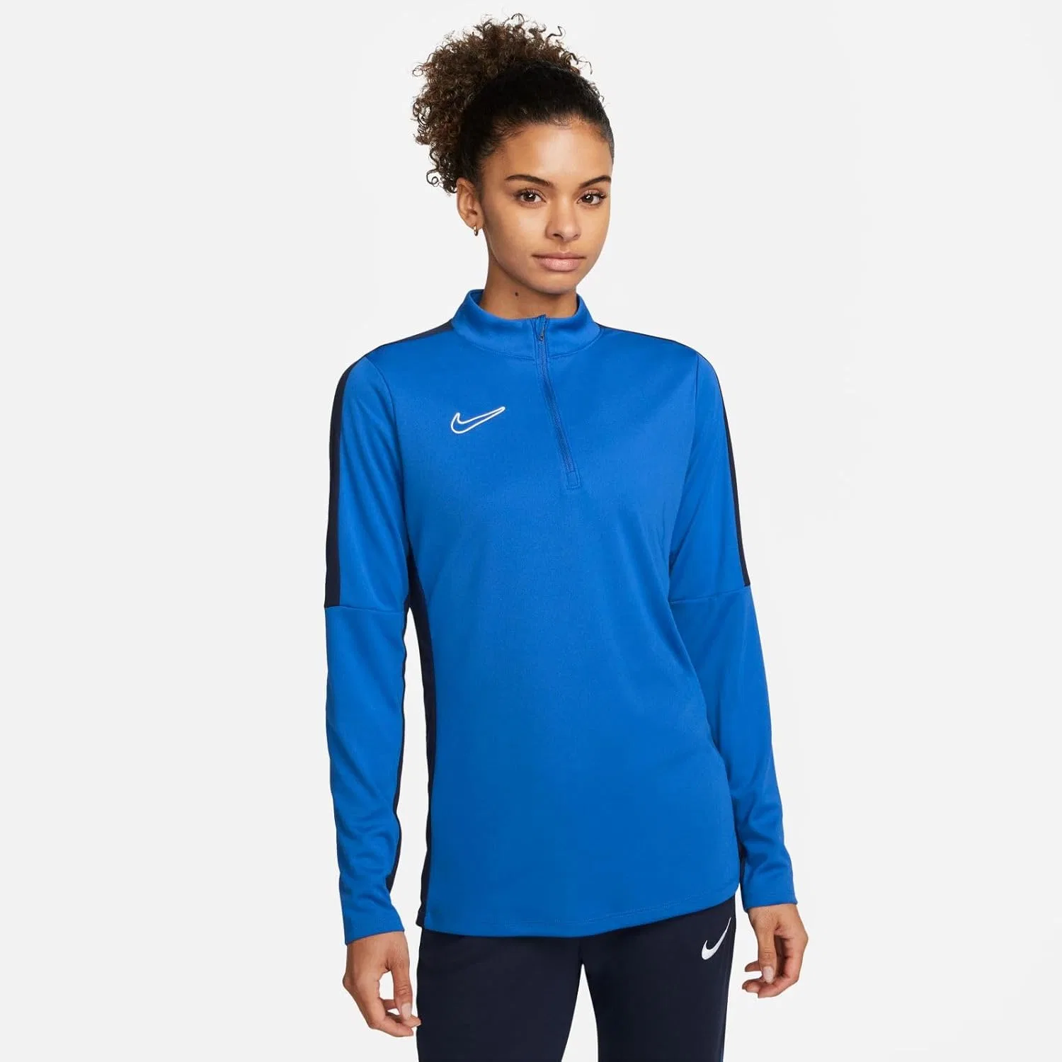 Топ для футбольных тренировок Nike, женский, Royal Blue/Obsidian/White — фото 2