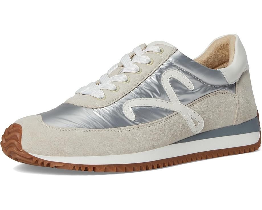 Женские кроссовки Vaneli Queen Perla Suede Combo VER405, бежевый — фото 2