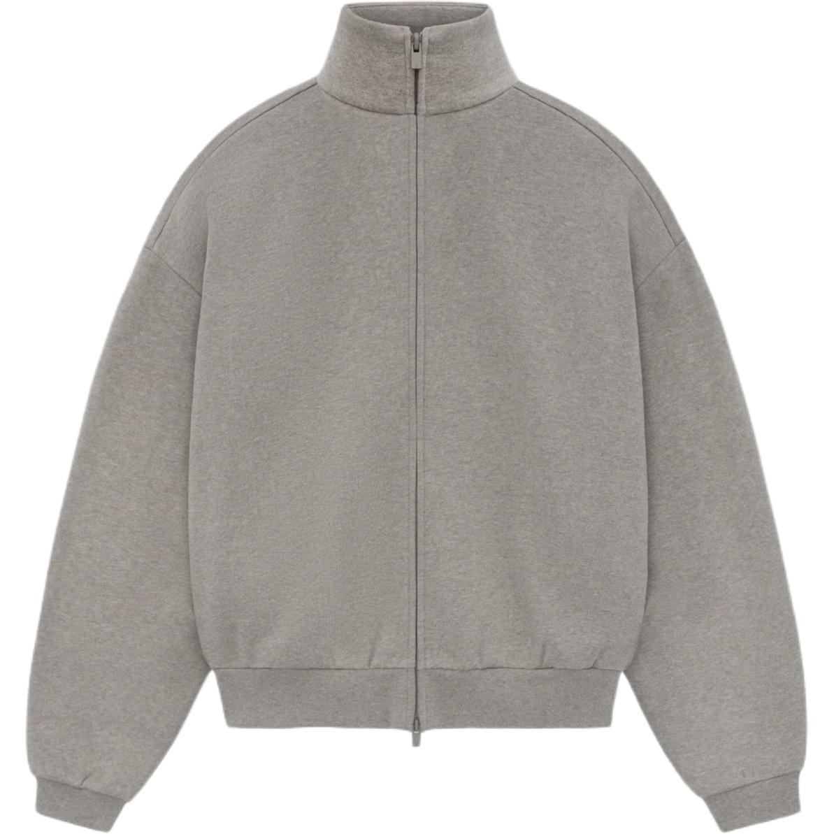 Куртка на молнии женская из основной коллекции Хизер Грей Fear Of God Essentials — фото 2