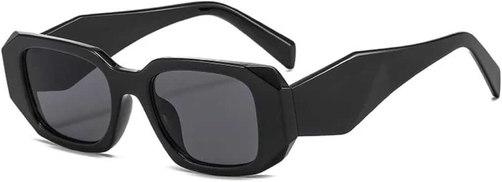 

Солнцезащитные очки с защитой UV400 | Маленькие, с градиентными цветными линзами | Для женщин и мужчин, для занятий спортом на открытом воздухе и вождения DSVIGF, Black-black