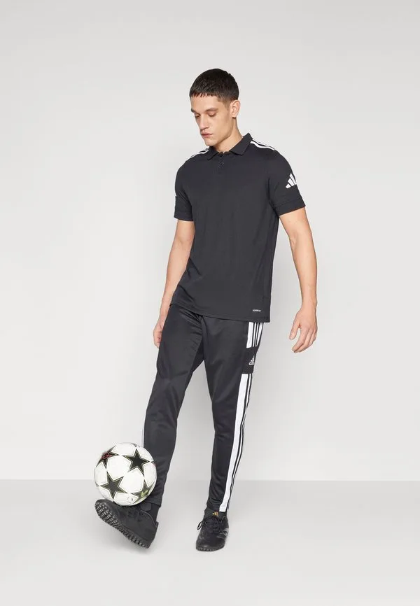 Поло-Рубашка squadra25 c Adidas Performance, Black/White — фото 2