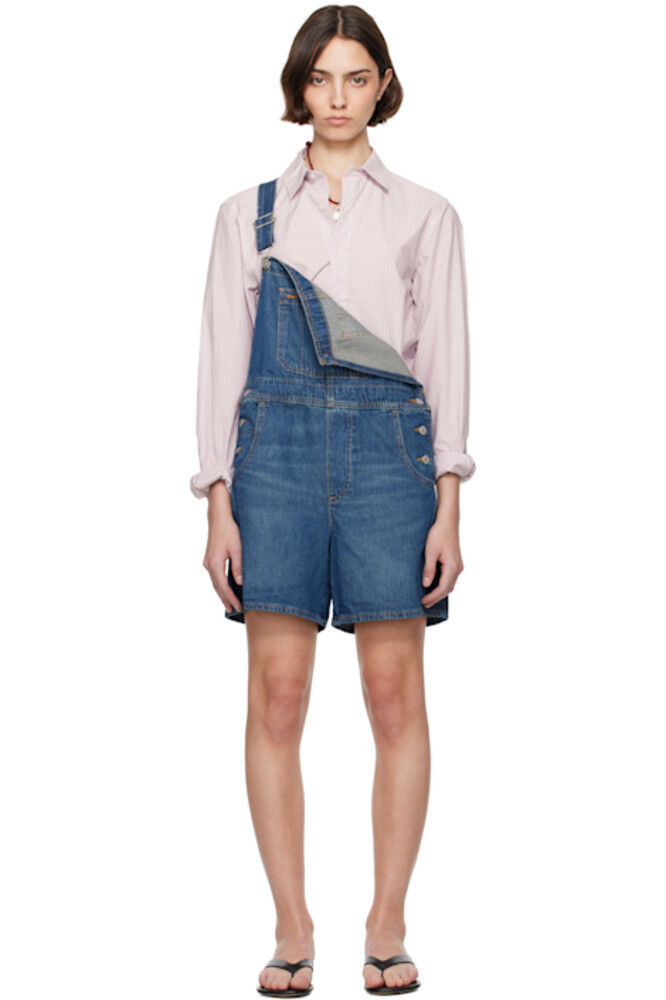 

Синий комбинезон из джинсовой ткани Utility Shortall Levi's