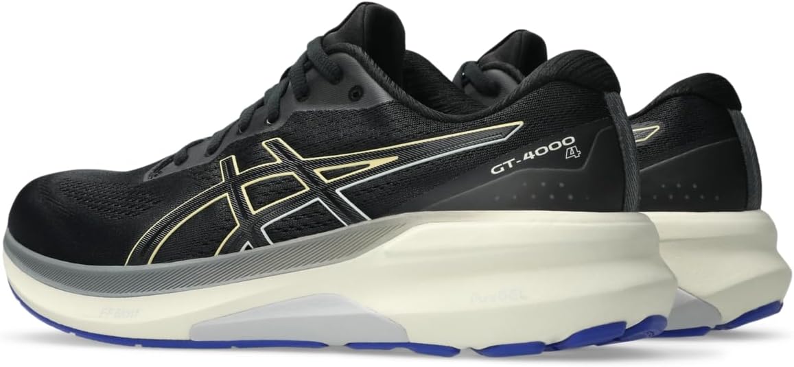 Беговые кроссовки ASICS GT-4000 4 для мужчин, черный/оранжевый — фото 3