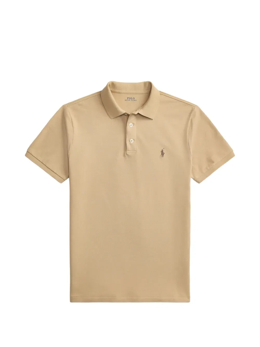 Поло с логотипом Polo Ralph Lauren, нейтральный
