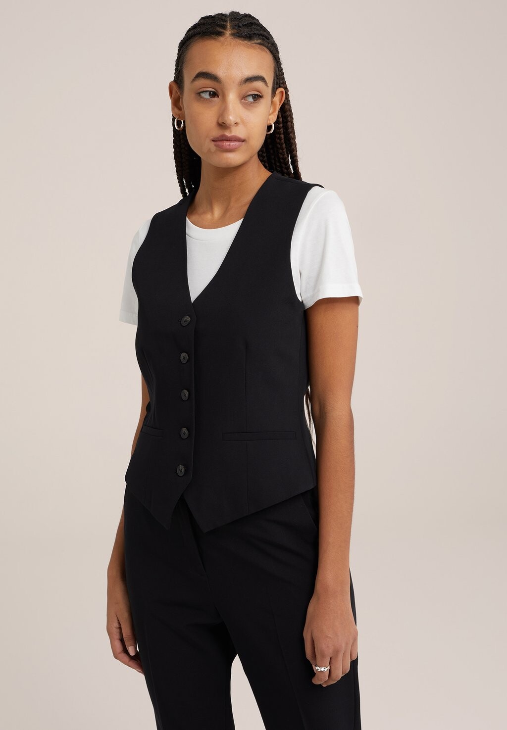 

Жилет WE Fashion, цвет black