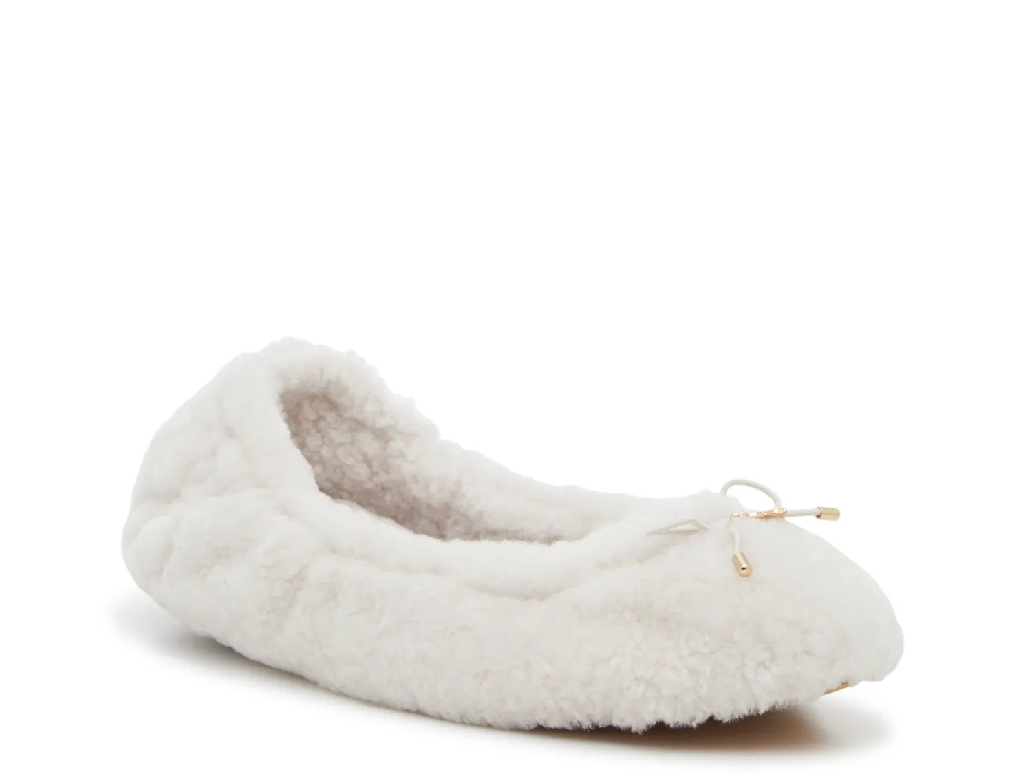 Балетки Sam Edelman Felicia Ballet Flat, Cream Shearling