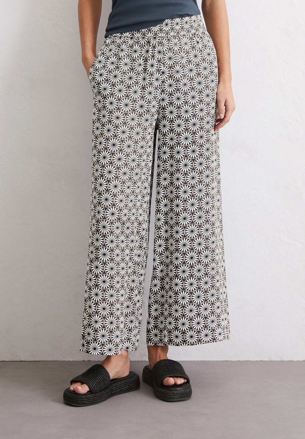 

Брюки PRINT WIDE Marc O'Polo, темно-синий