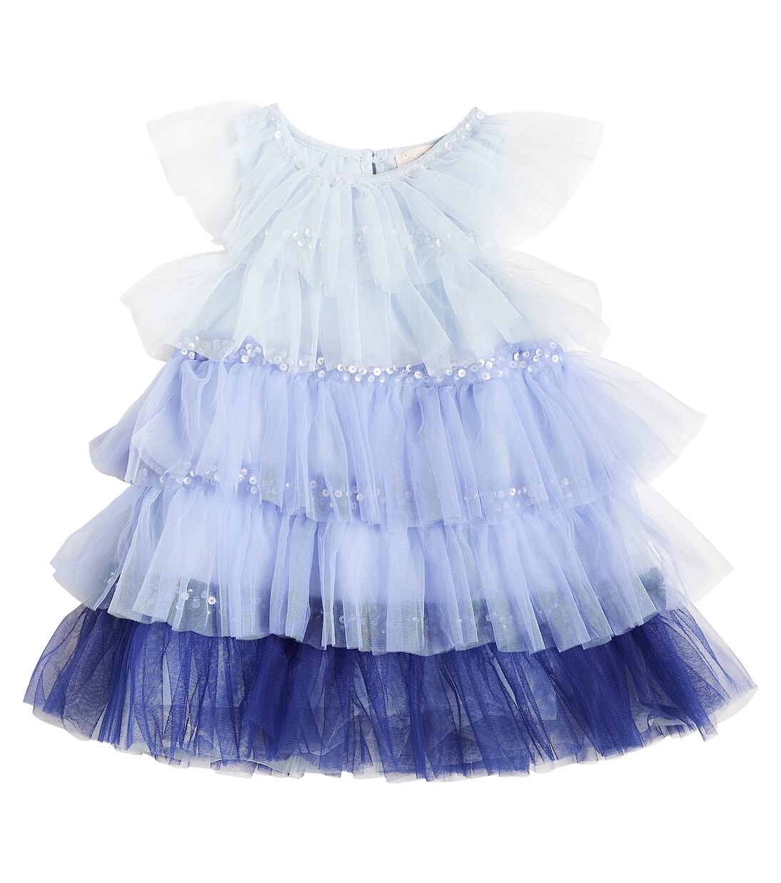 

Ярусное платье из тюля baby josette Tutu Du Monde, синий