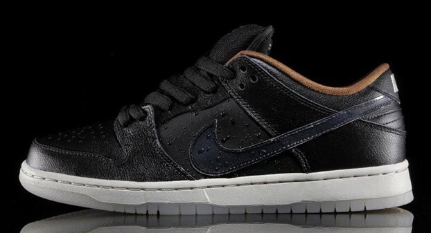 Кроссовки Nike Dunk Low Premium SB Qs 'Black Rain', черный — фото 2