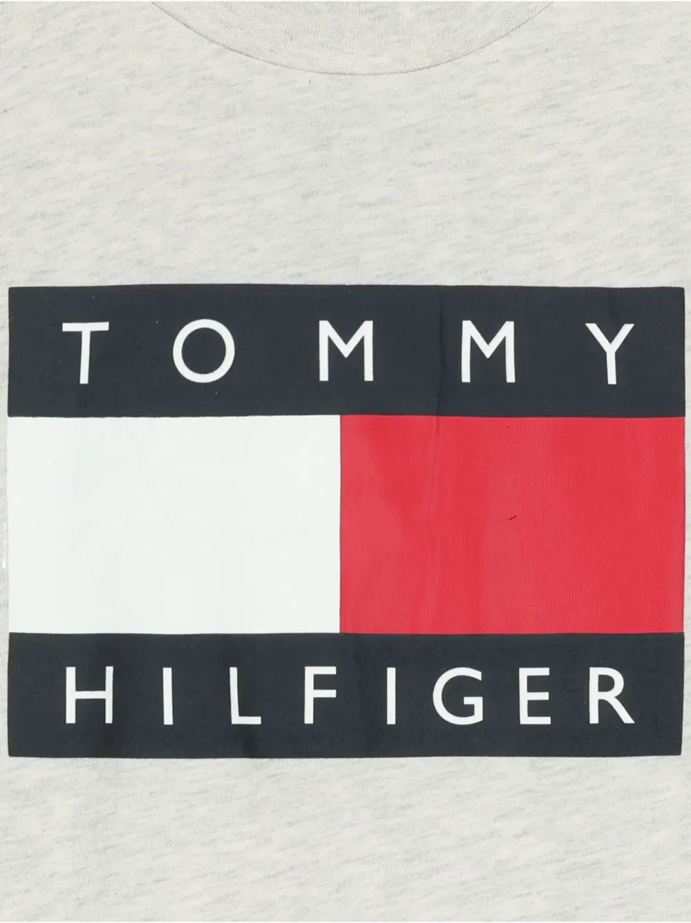 Футболка с изображением флага Tommy Hilfiger Junior, серый — фото 3