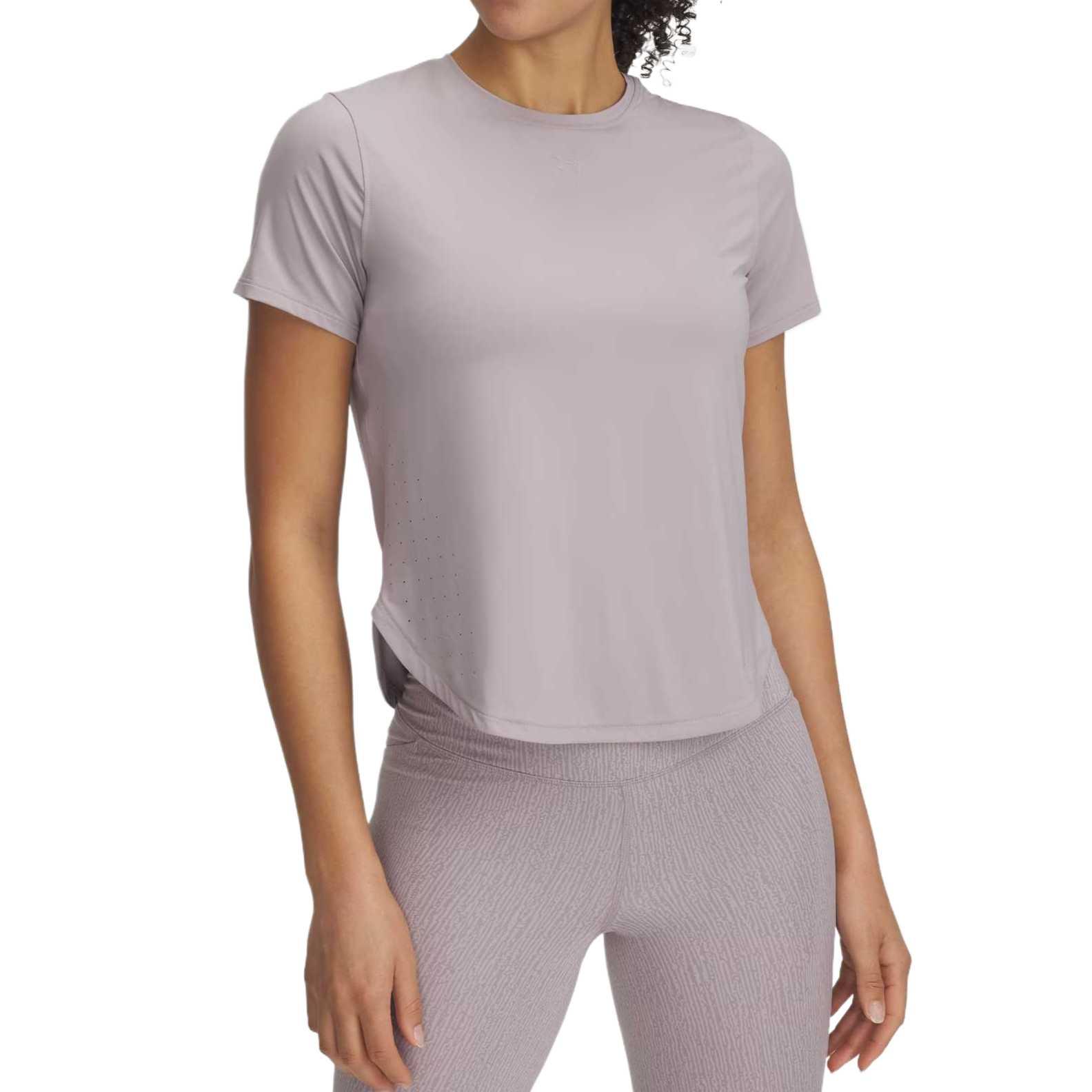 

Under Armour Футболка Launch Elite Regular женская светло-фиолетовая, Фиолетовый, Under Armour Футболка Launch Elite Regular женская светло-фиолетовая