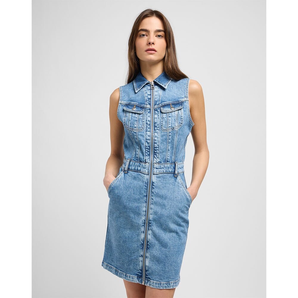 

Платье Lee Unionall Long Sleeve Short, синий