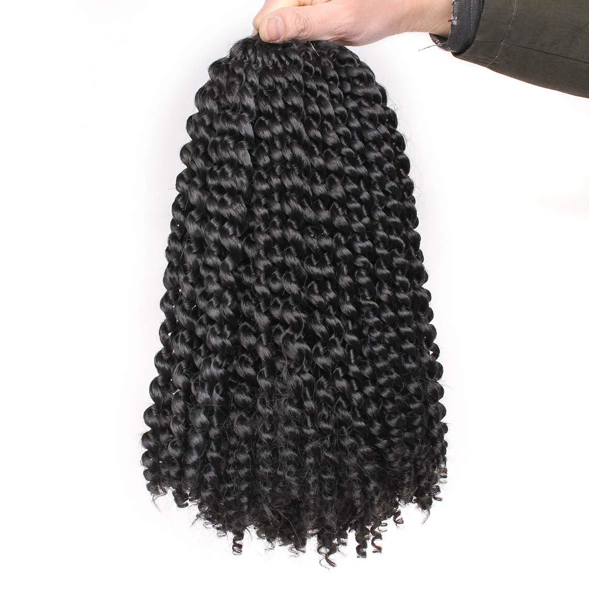 Волнистые синтетические волосы Xtrend Passion Twist Ombre Burgundy для плетения, 2 упаковки Xtrend — фото 4