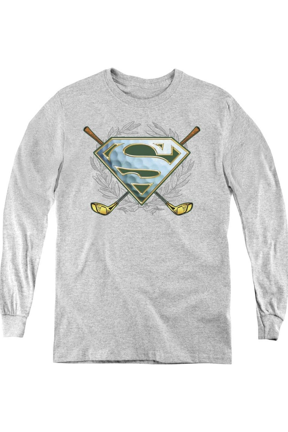 

Футболка с длинным рукавом для детей "Superman Fore" Gildan, Athletic Heather
