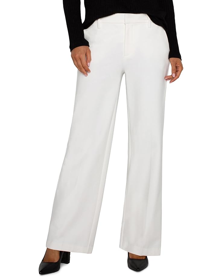 

Брюки Liverpool Los Angeles Kelsey Wide Leg Trouser Ponte Pant, цвет Vintage White