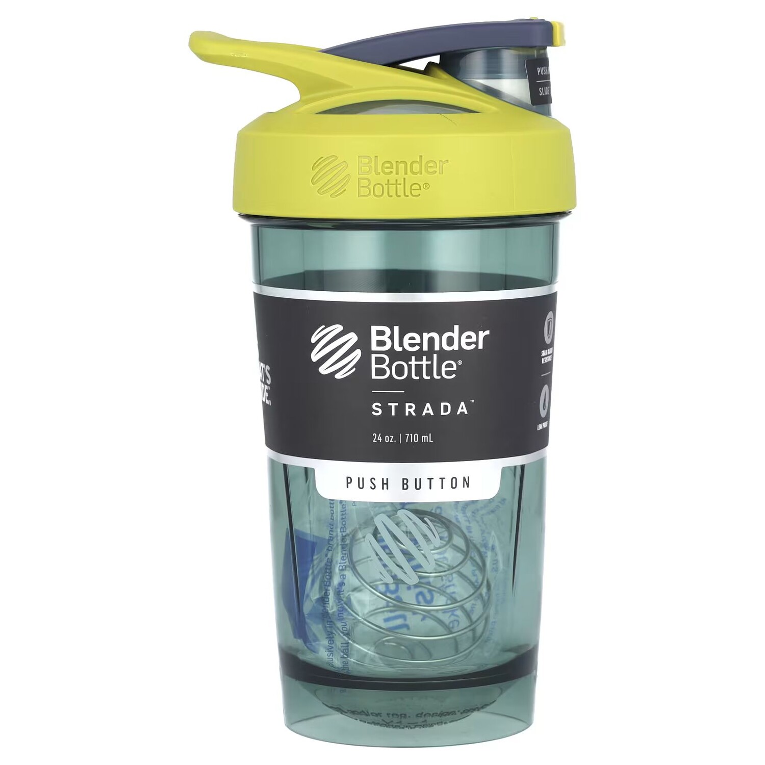 

Бутылка, Strada, тритан, желтый цвет FC, 24 унции (710 мл) Blender Bottle
