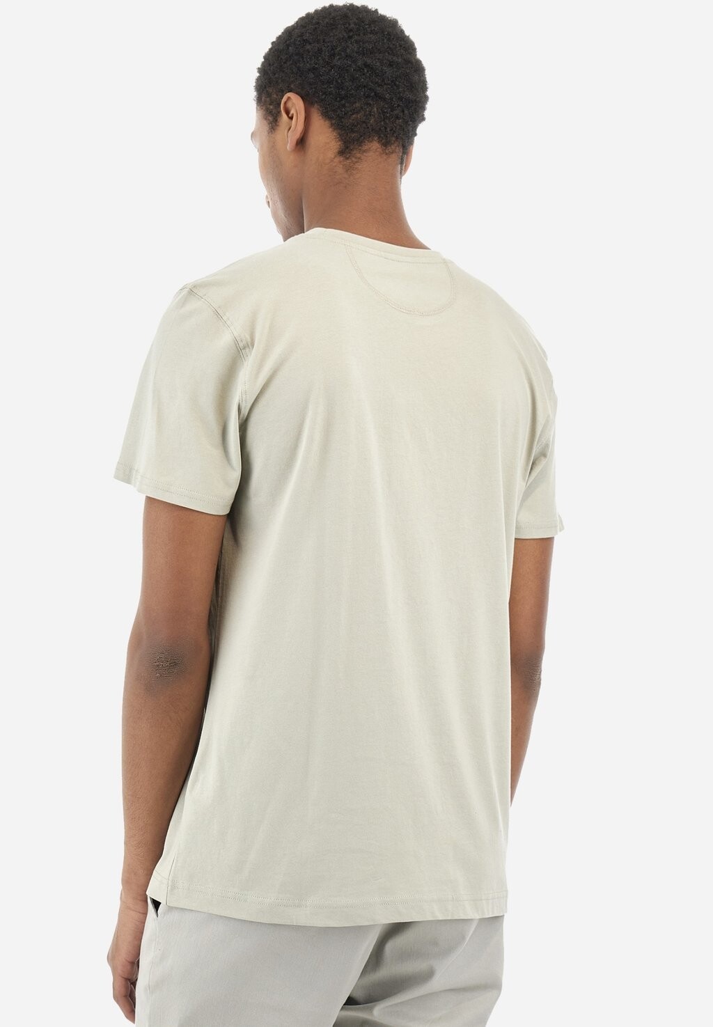 

Футболка с принтом SHORT SLEEVE La Martina, серый
