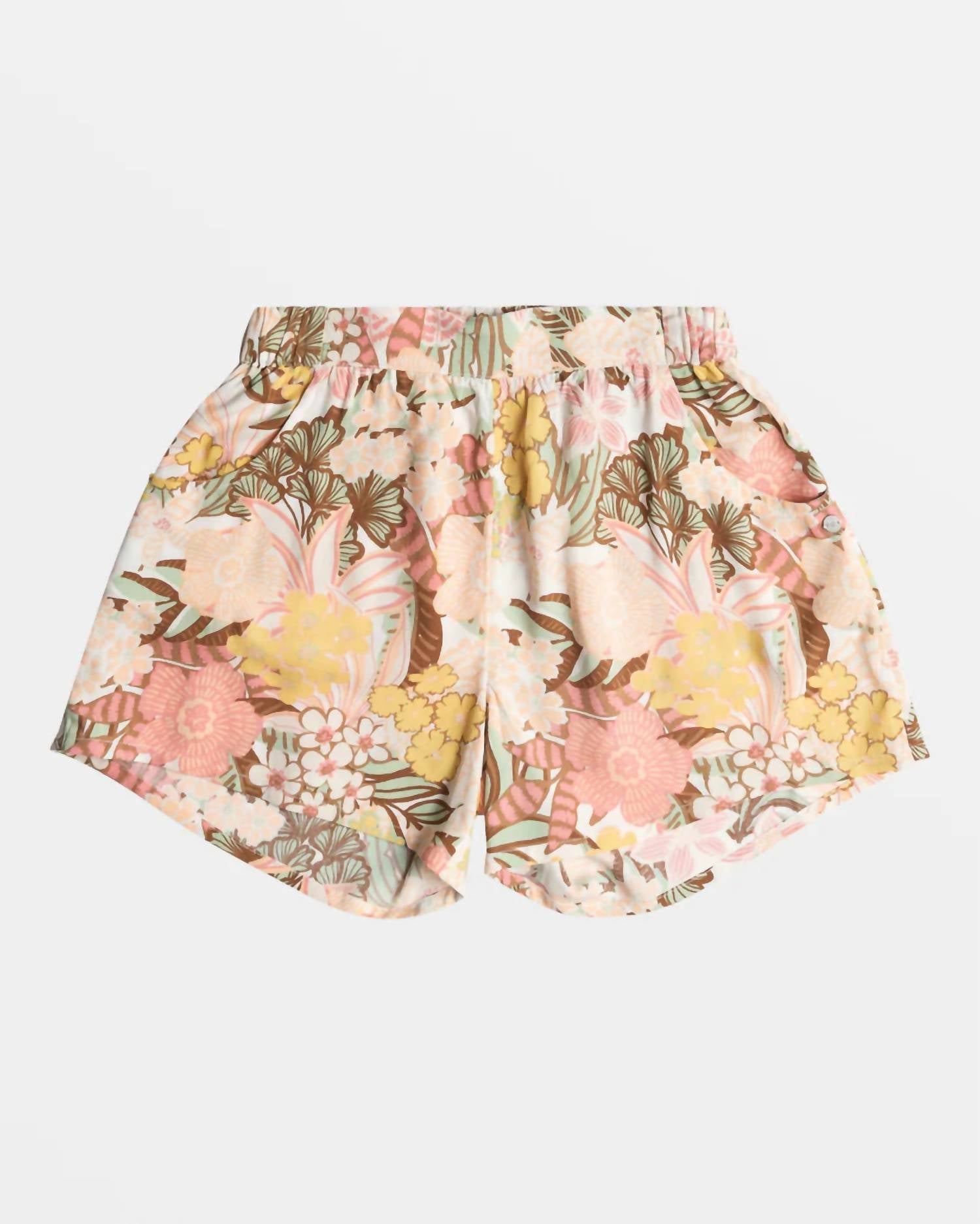 

Детские шорты Midnight Avenue с принтом и свободным кроем в WBK6-White Viva La Vida Roxy