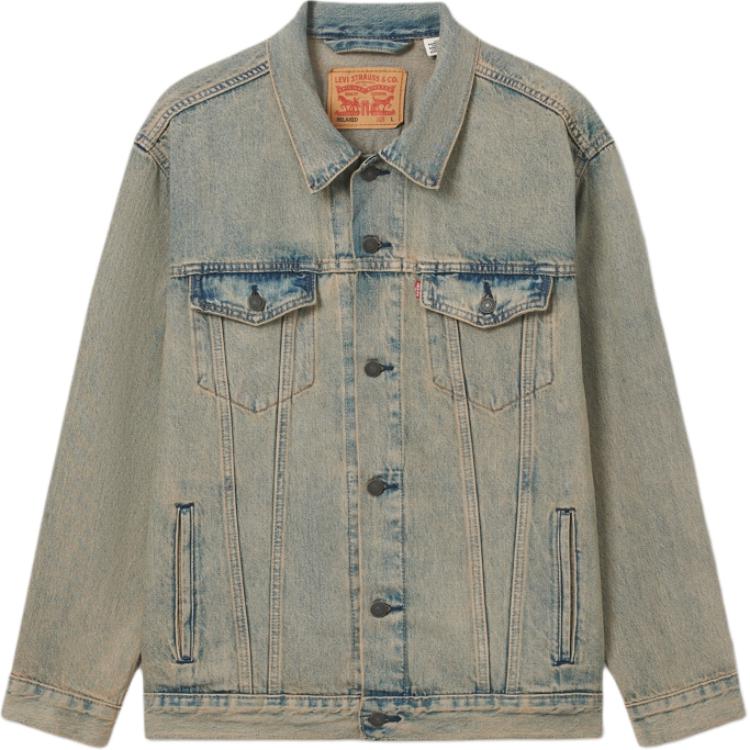 

Levis Джинсовая куртка мужская дымчато-голубая, Smoke Blue