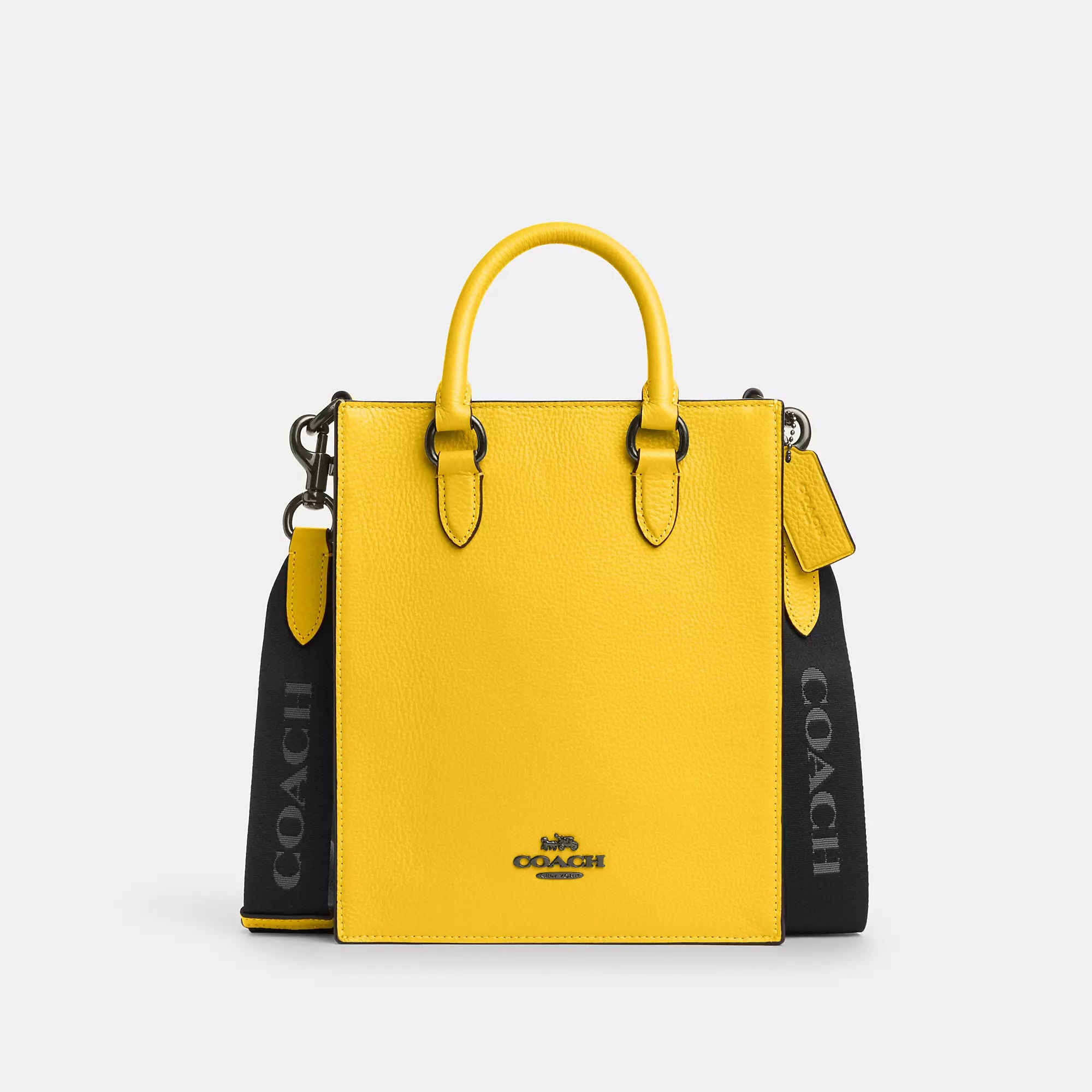 

Сумка-тоут Coach Outlet Dylan, цвет gunmetal/honey