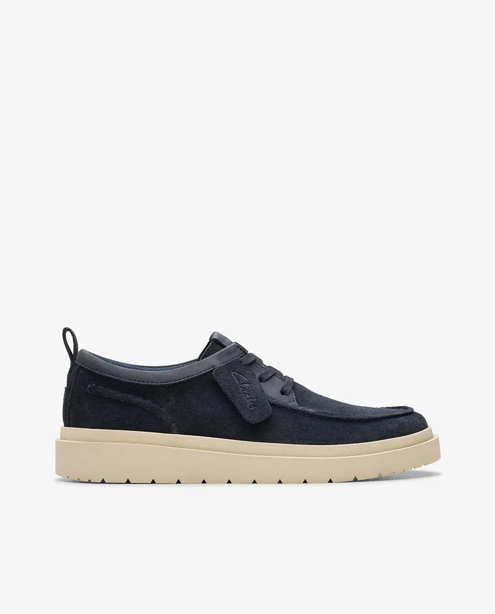 

Мужские туфли Polden Moc из замши с ЭВА Clarks, тёмно-синий