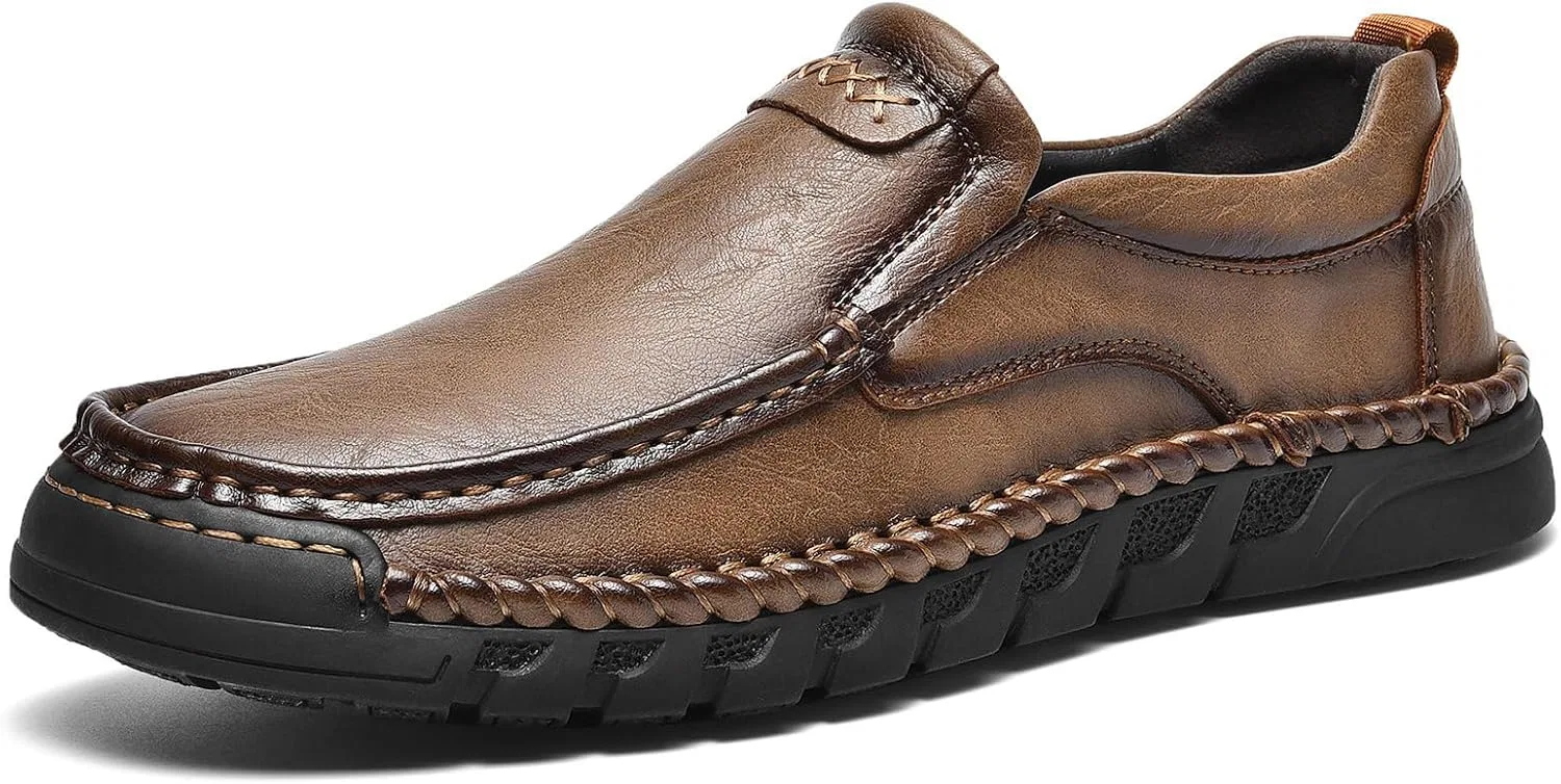 Лоферы из натуральной кожи с поддержкой стопы, Brown ZPLMIDE