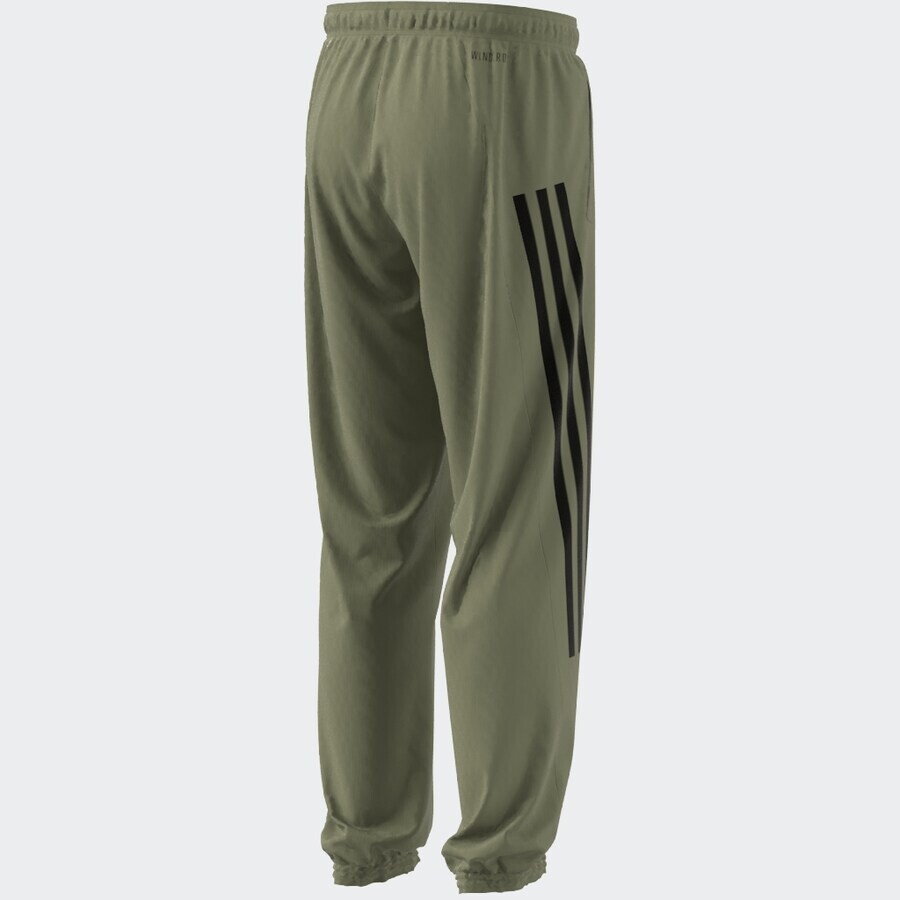 Спортивные брюки ADIDAS SPORTSWEAR Tapered Workout Pants, оливковый — фото 3