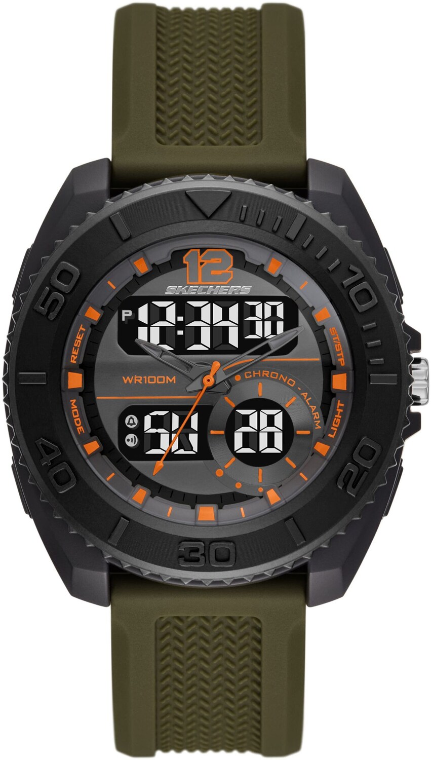 

SKECHERS Цифровые часы в темно-зеленом цвете