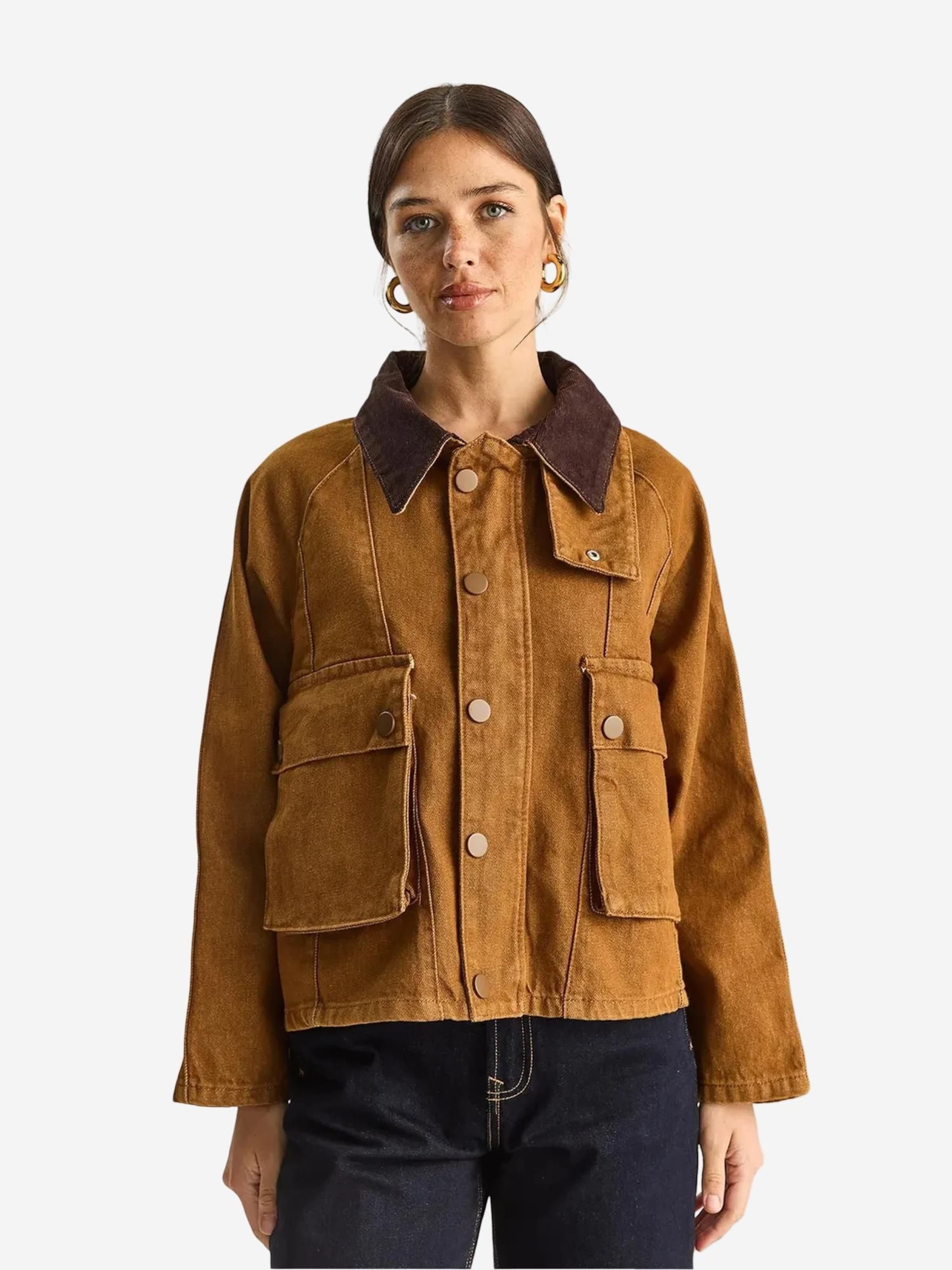 

Bianco Lucci Куртка для межсезонья в коричневом цвете