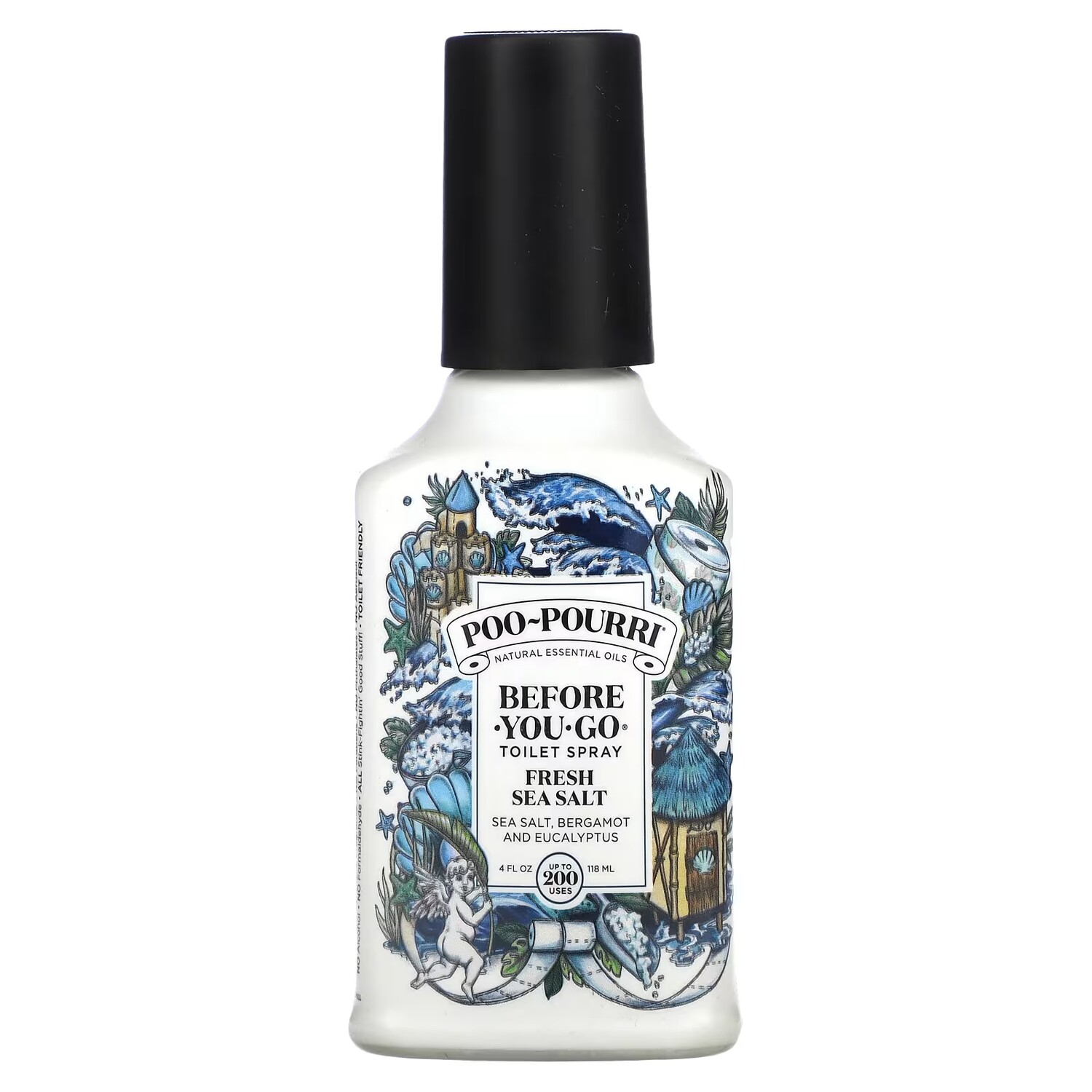 

Спрей для туалета Poo-Pourri со свежей морской солью, 118 мл