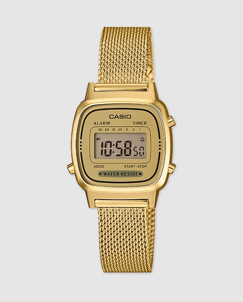 

Casio Collection LA670WEMY-9EF Винтажные женские часы из стали Casio, золотой