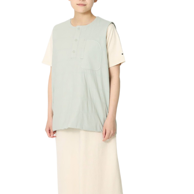 

Snow Peak Утепленный жилет унисекс, Light Gray Lightgrey