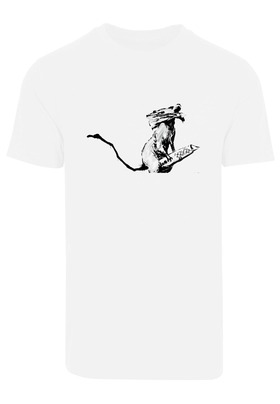 

Футболка Merchcode FACEMASK RAT, белый