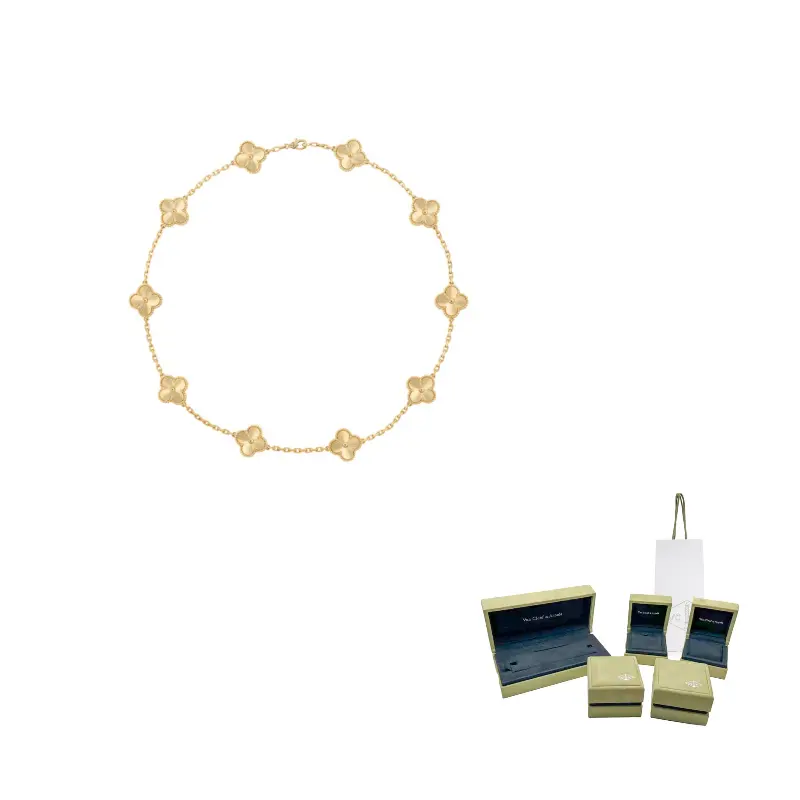 

Van Cleef & Arpels Женские кулоны из 18-каратного золота серии «Альгамбра: Четырехлистник - Счастливчик»