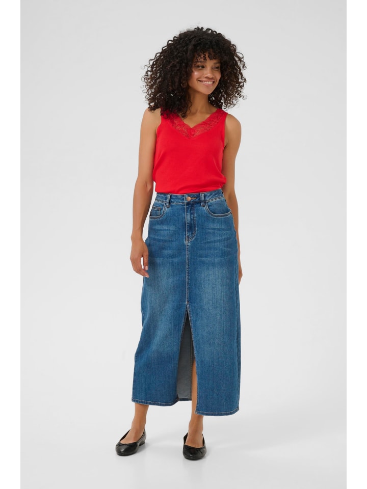 

Блузка без рукавов KAjenna, классический крой, цвет High Risk Red Kaffe