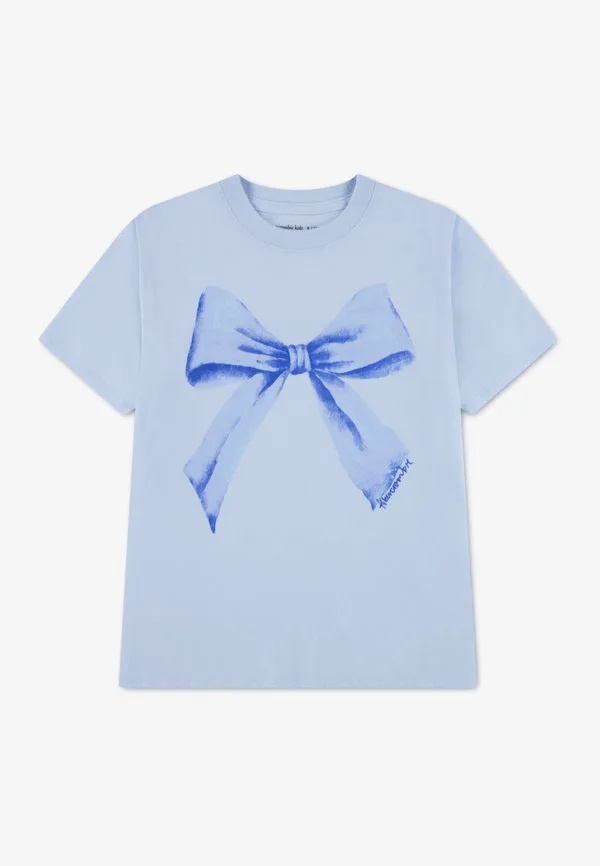 Футболка с принтом банта Abercrombie & Fitch, Ice Water