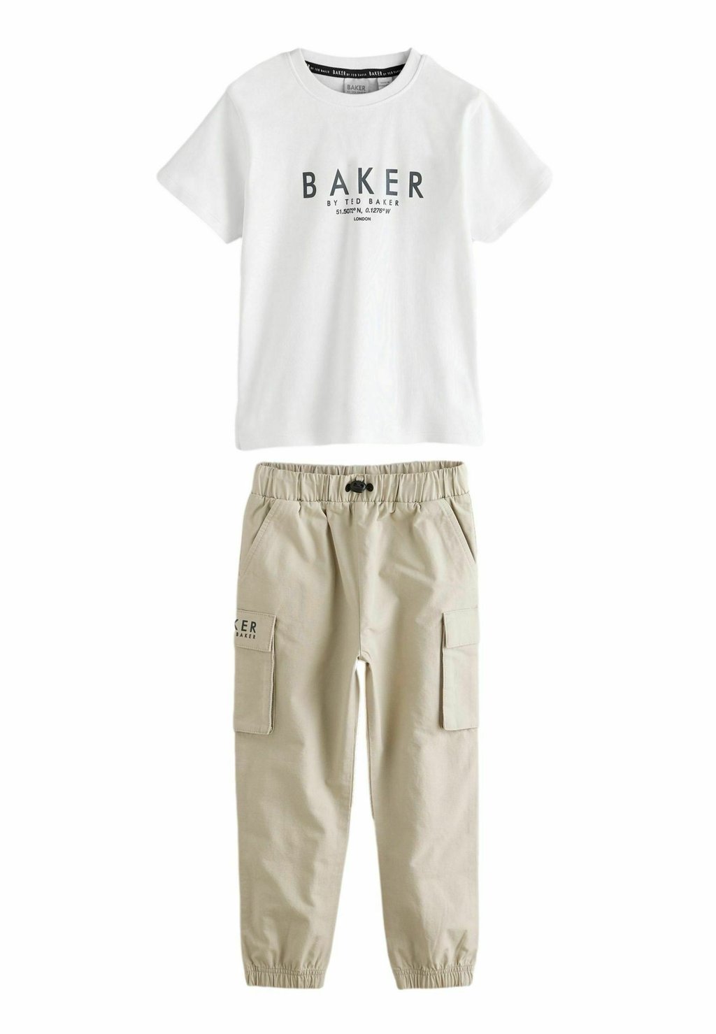 

Футболка с принтом REGULAR FIT -SET Baker by Ted Baker, бежевый